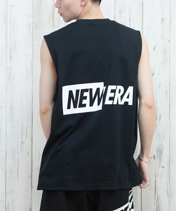 NEW ERA ニューエラ メンズ タンクトップ バックプリント 14670951 ムラサキスポーツ限定