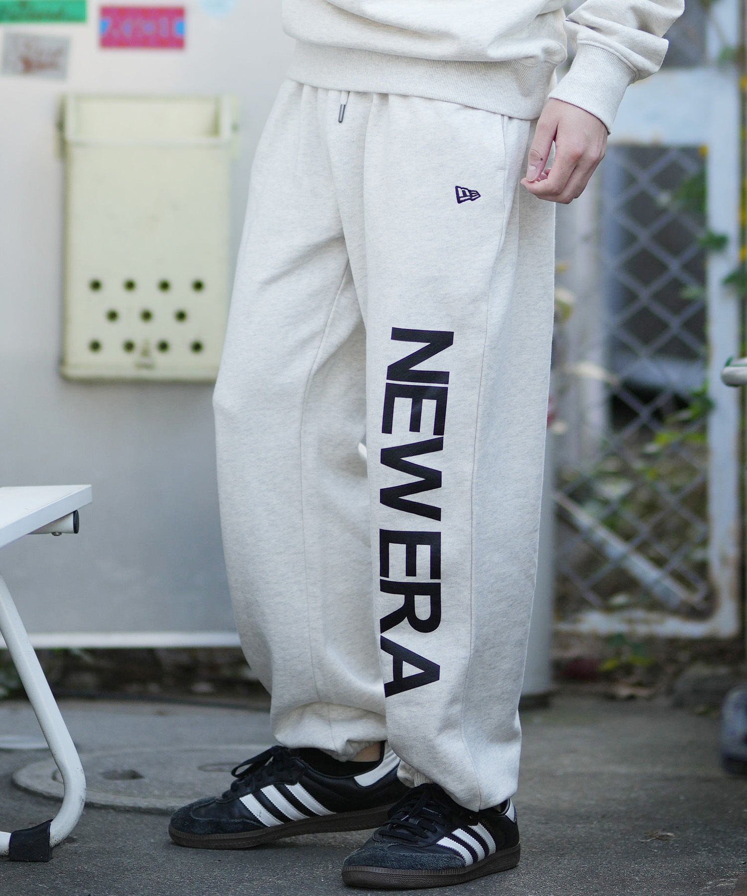 NEW ERA ニューエラ ロングパンツ メンズ スウェット パンツ ロゴ 裏毛