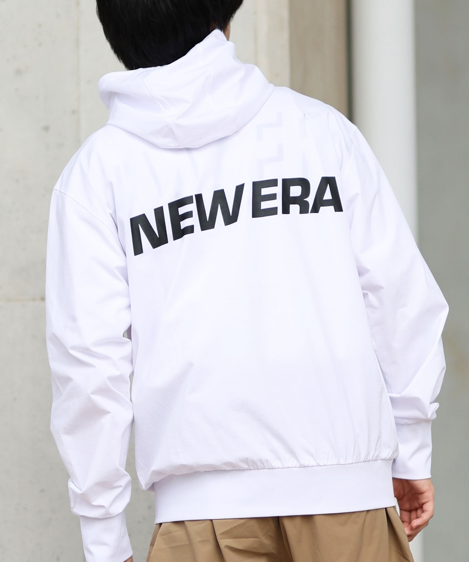 NEW ERA ニューエラ ラッシュガード メンズ 長袖 パーカー ジップ