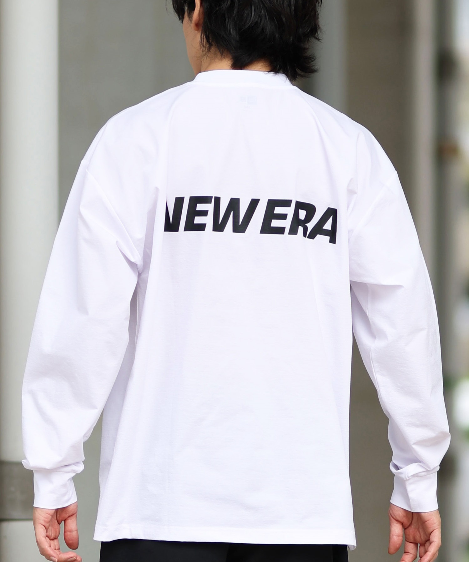 NEW ERA ニューエラ ラッシュガード メンズ 長袖 Tシャツ バック