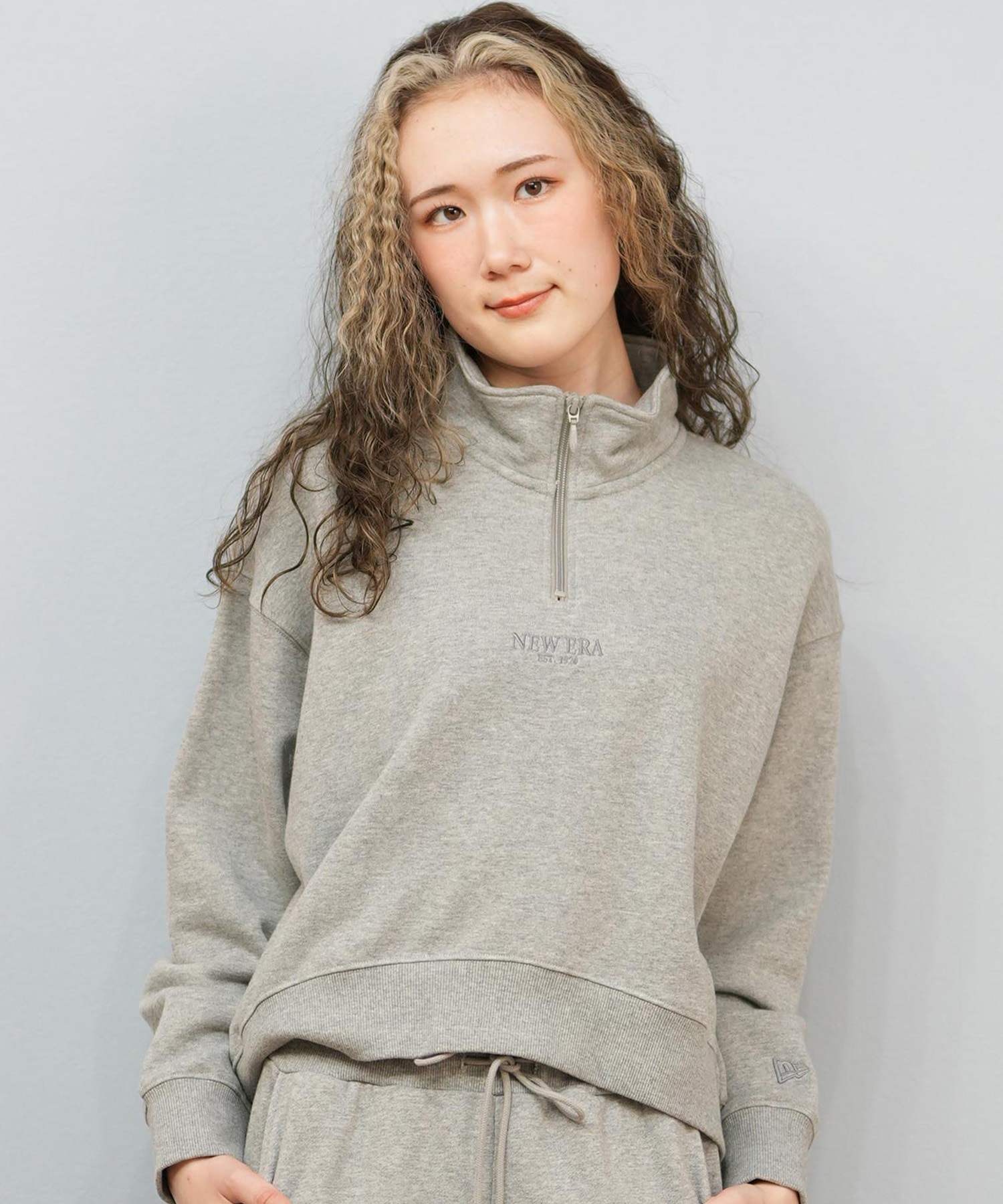 ジップスエットトップ　専用 Mixed Flag ZipUp Hoodie - Grey – LÝFT