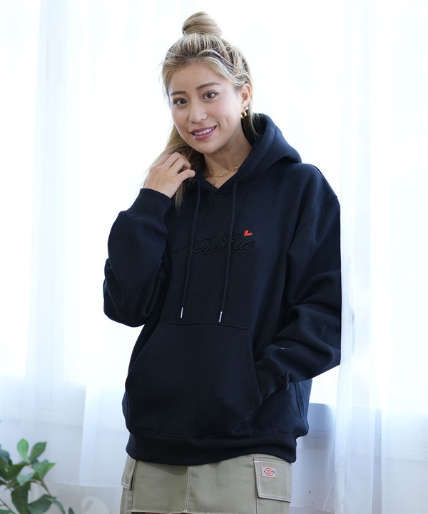 NEW ERA ニューエラ パーカー レディース プルオーバー ロゴ 14450338 ムラサキスポーツ限定