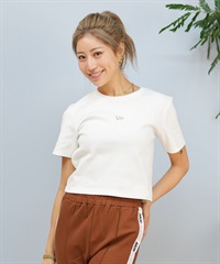 NEW ERA ニューエラ 半袖 Tシャツ レディース クロップド丈 ワンポイント ミニTシャツ ソロナ 14391905(WT-S)