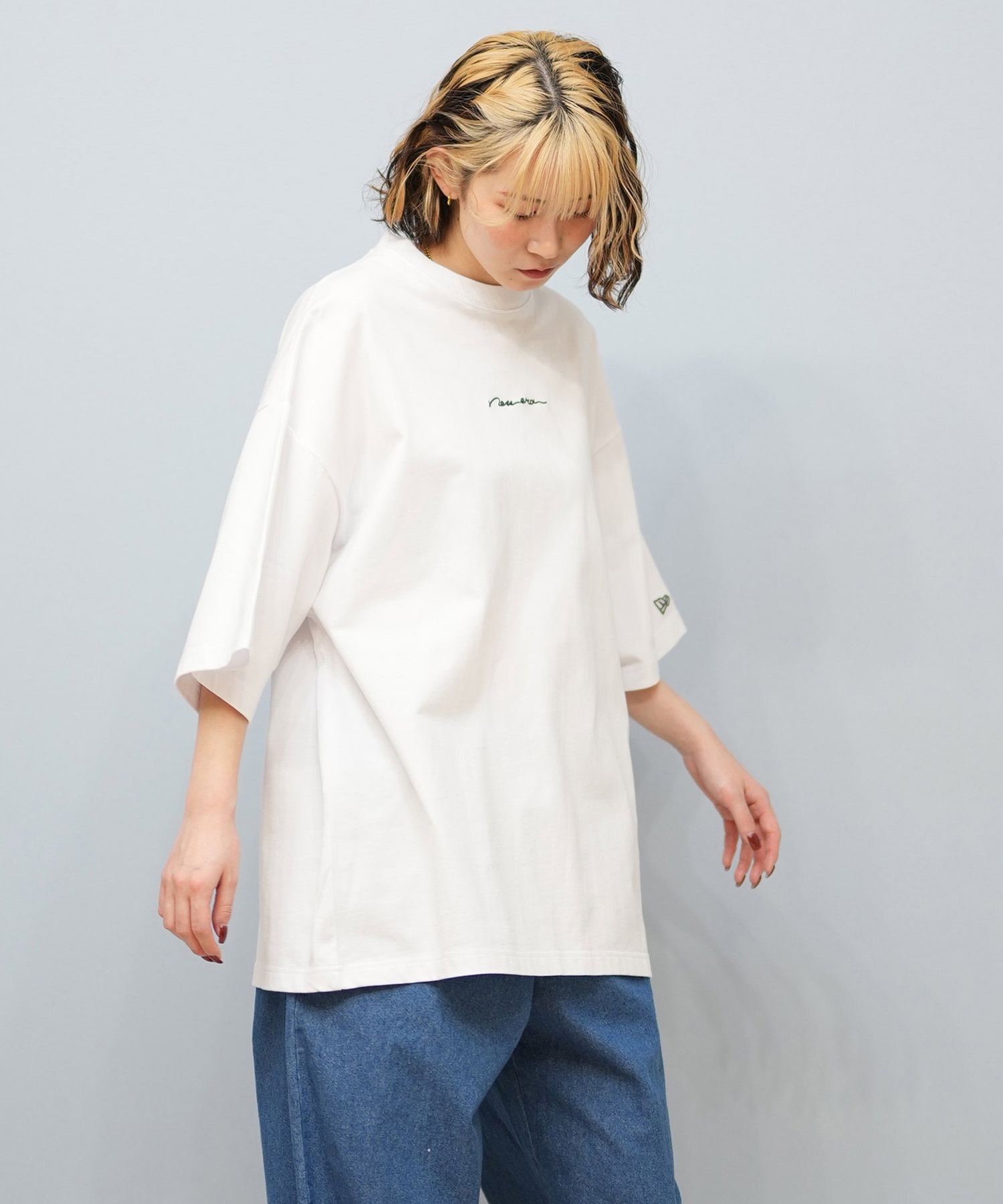 ユニセックス】NEW ERA ニューエラ オーバーサイズTシャツ