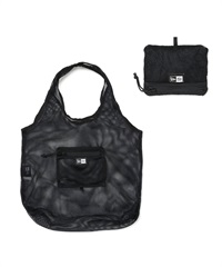 NEW ERA ニューエラ トートバッグ エコトートバッグ 22L パッカブル ブラックメッシュ 14521337
