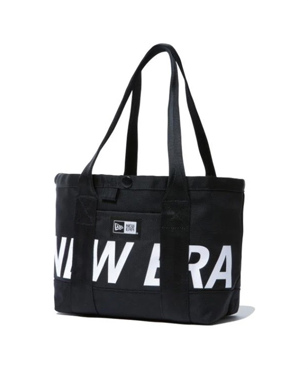 NEW ERA ニューエラ トートバッグ ミニ 6L プリントロゴ ブラック × ホワイト 14521300