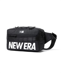 NEW ERA ニューエラ ヒップバック 7L SQUARE WAIST BAG スクエア ウエストバッグ プリントロゴ ブラック 14521303