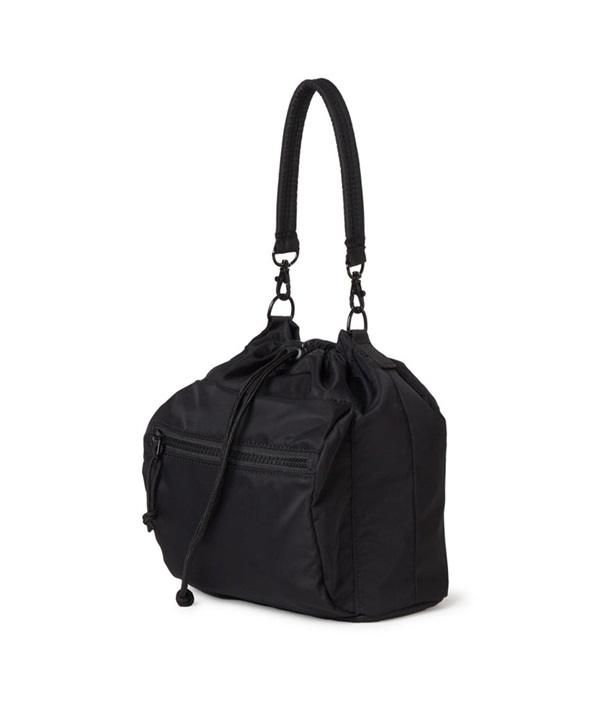 NEW ERA ニューエラ ショルダーバック 2WAY ドローストリング ポーチ 3L ナイロンツイル ブラック 14392362