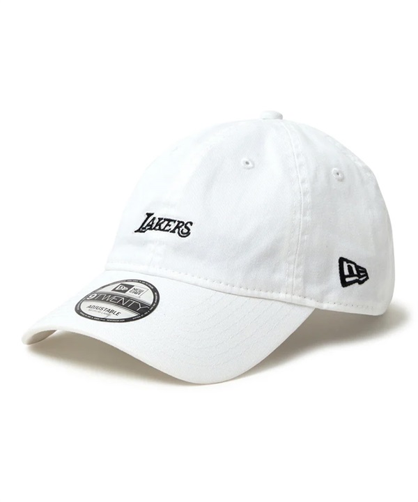 NEW ERA ニューエラ キャップ 帽子 9TWENTY NBA Mini Logo ロサンゼルス・レイカーズ ホワイト 14388722