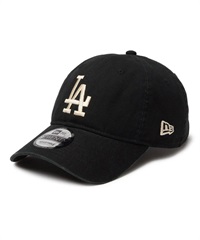 NEW ERA ニューエラ キャップ 帽子 9TWENTY Washed Duck ロサンゼルス・ドジャース ブラック 14388750