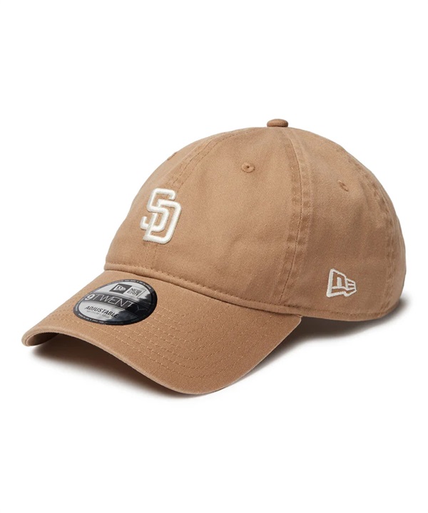 NEW ERA ニューエラ キャップ 帽子 9TWENTY Khaki Sweat Band サンディエゴ・パドレス カーキ カーキスウェットバンド 14388780