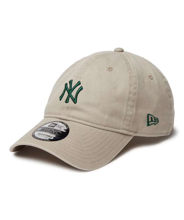 NEW ERA ニューエラ キャップ 帽子 9TWENTY Khaki Sweat Band ニューヨーク・ヤンキース ペブル カーキスウェットバンド 14388781