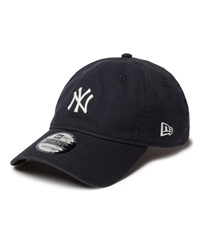 NEW ERA ニューエラ キャップ 帽子 9TWENTY Khaki Sweat Band ニューヨーク・ヤンキース ネイビー カーキスウェットバンド 14388782(NVY-ML)