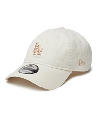 NEW ERA ニューエラ キャップ 帽子 9TWENTY Khaki Sweat Band ロサンゼルス・ドジャース アイボリー カーキスウェットバンド 14388784(IVO-ML)