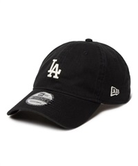 NEW ERA ニューエラ キャップ 帽子 9TWENTY Khaki Sweat Band ロサンゼルス・ドジャース ブラック カーキスウェットバンド 14388785(BLK-ML)
