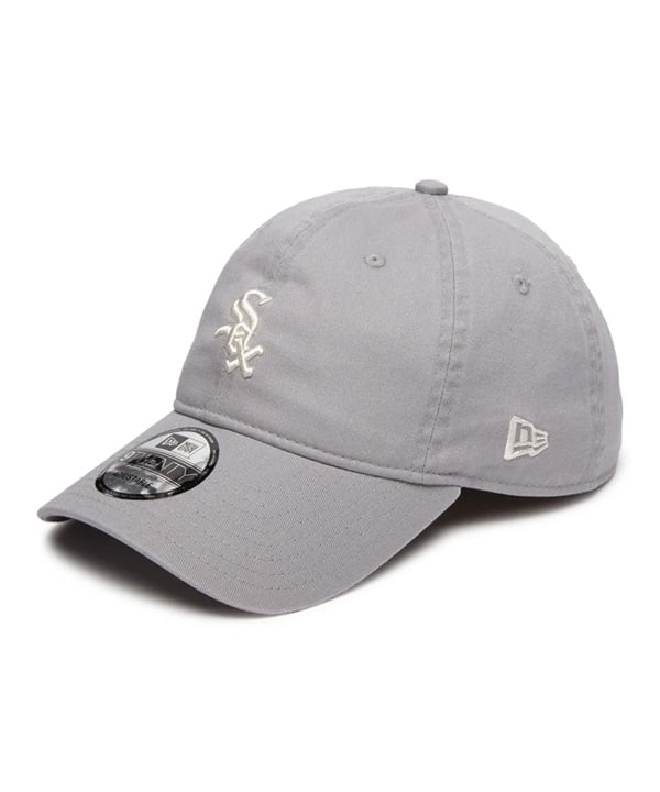 NEW ERA ニューエラ キャップ 帽子 9TWENTY Khaki Sweat Band シカゴ・ホワイトソックス グレー カーキスウェットバンド 14388786