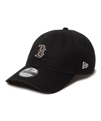NEW ERA ニューエラ キャップ 帽子 9TWENTY Khaki Sweat Band ボストン・レッドソックス ブラック カーキスウェットバンド 14388787(BLK-ML)
