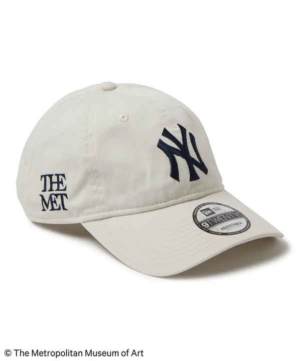 NEW ERA ニューエラ キャップ 帽子 9TWENTY The Met ニューヨーク・ヤンキース アイボリー 14457371