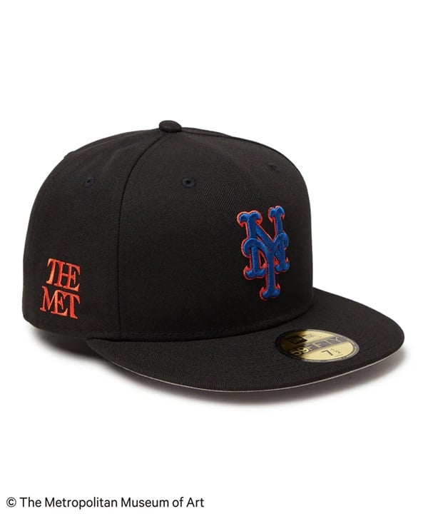 NEW ERA ニューエラ キャップ 帽子 59FIFTY The Met ニューヨーク・メッツ ブラック 14457389