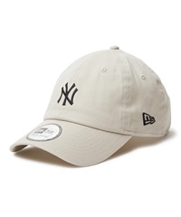 NEW ERA ニューエラ キャップ 帽子 カジュアルクラシック MLB Casual Classic ニューヨーク・ヤンキース ミッドロゴ ストーン 14388453