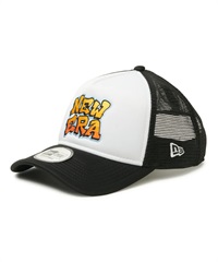 NEW ERA ニューエラ キャップ 帽子 9FORTY A-Frame トラッカー Wall Art ホワイト ブラック 14388601