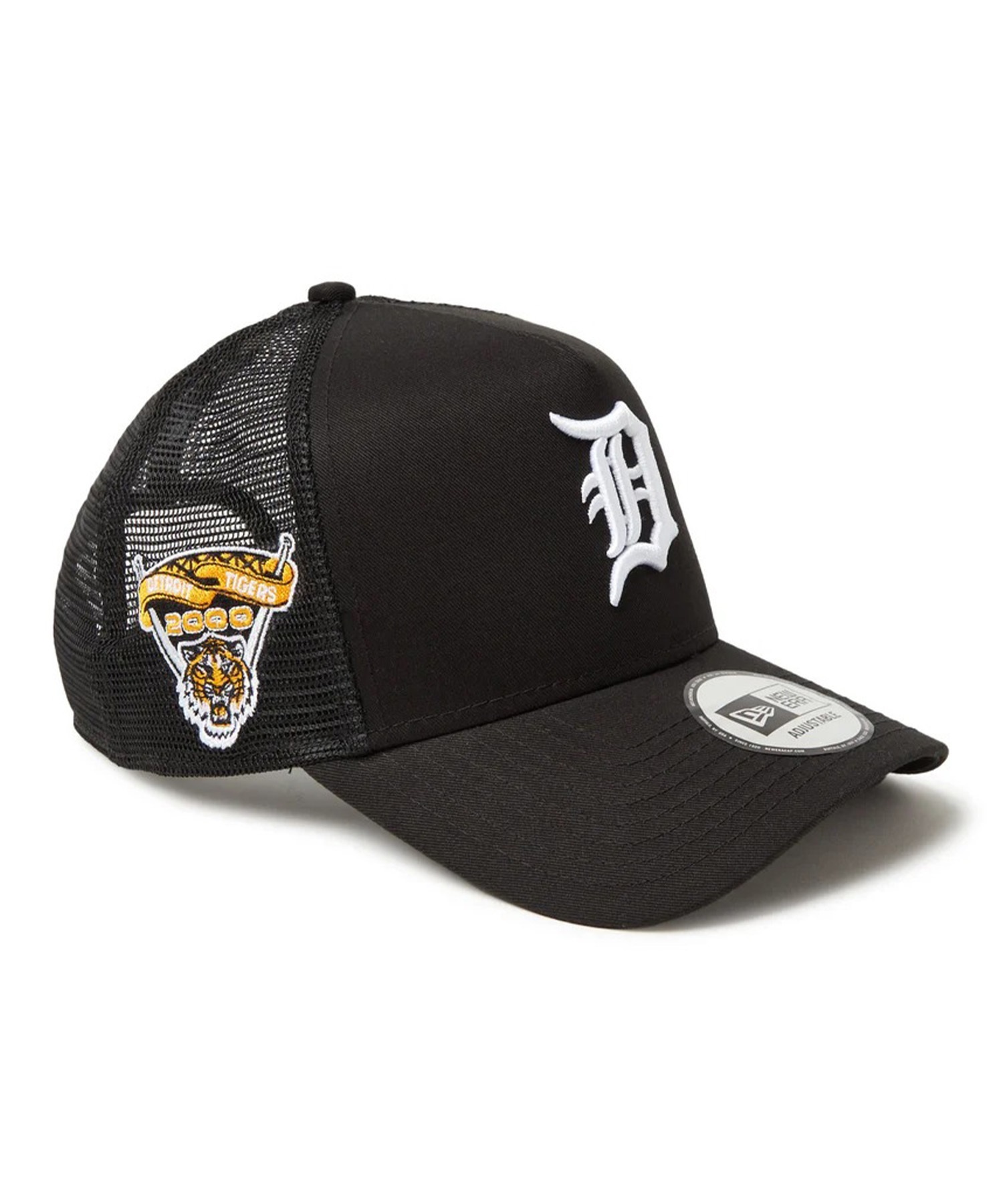 【海外限定】 デトロイト・タイガース 9FIFTY A-Frame ブラック ① NEW ERA ニューエラ キャップ 帽子 9FORTY A-Frame トラッカー