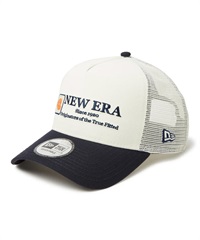 NEW ERA ニューエラ キャップ 帽子 9FORTY A-Frame トラッカー Cap Logo クローム ネイビー 14388650