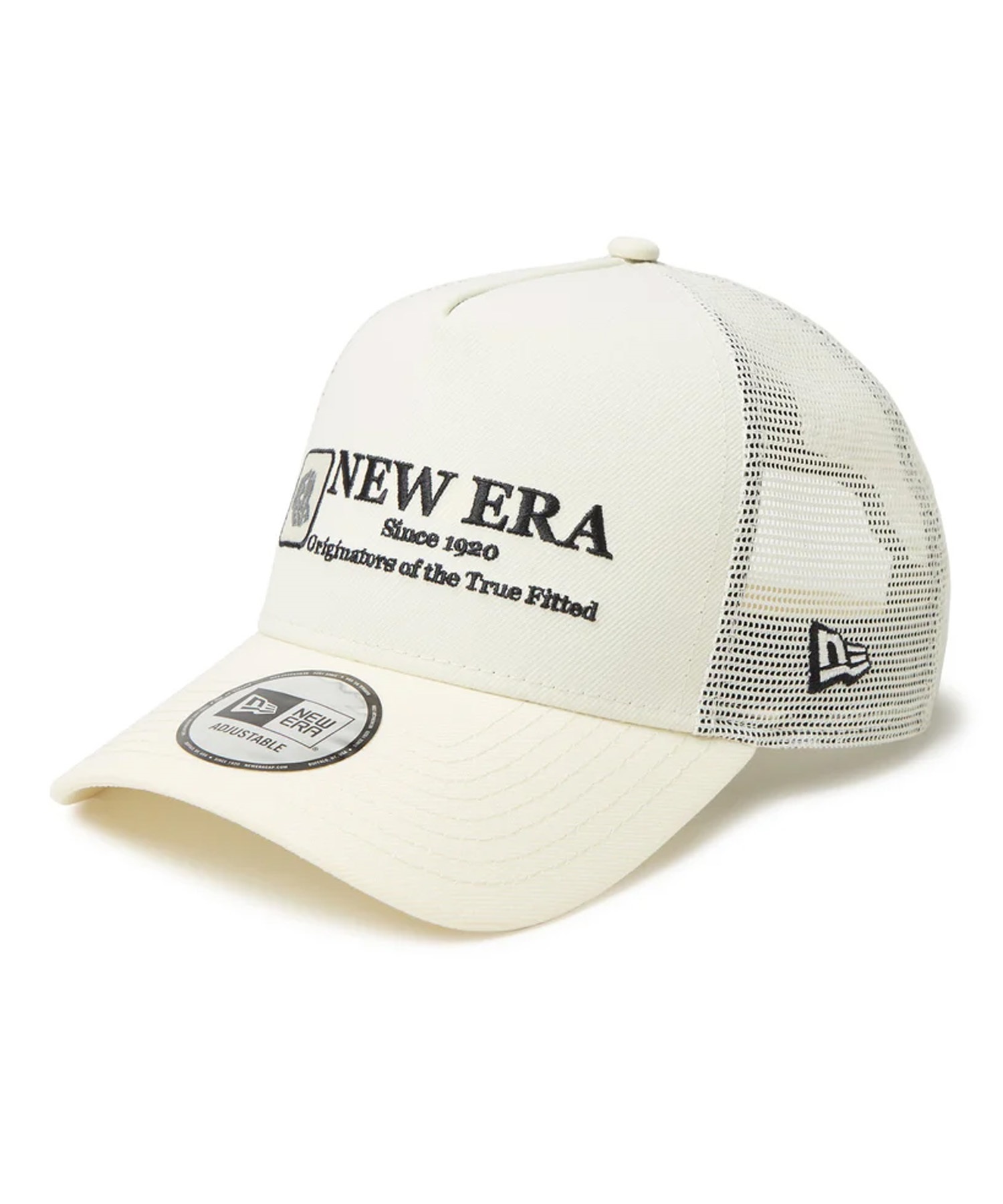 NEW ERA ニューエラ キャップ 帽子 9FORTY A-Frame トラッカー Cap Logo クローム 14388651(CHR-FREE)