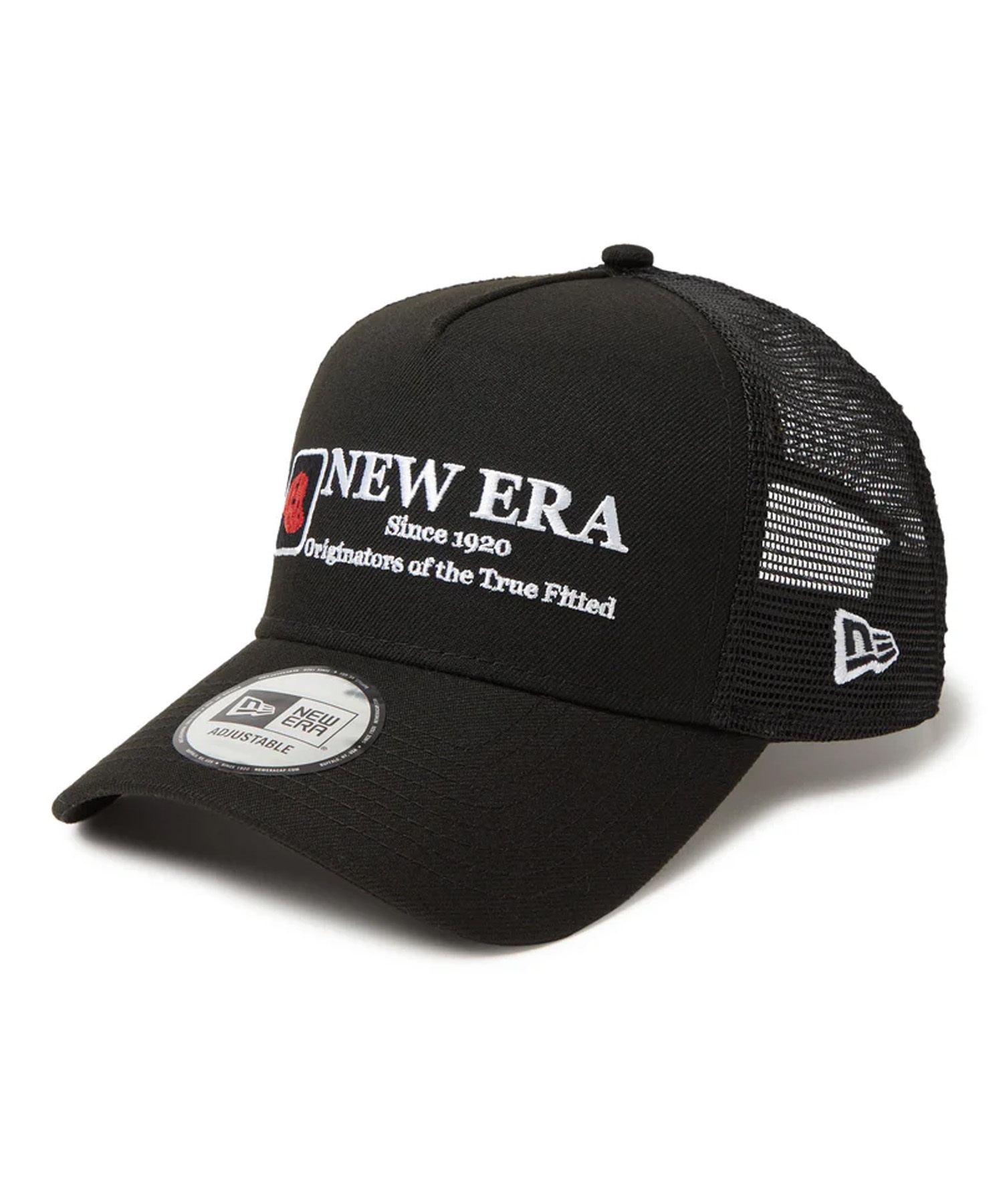 NEW ERA ニューエラ キャップ 帽子 9FORTY A-Frame トラッカー Cap Logo ブラック 14388652(BLK-FREE)