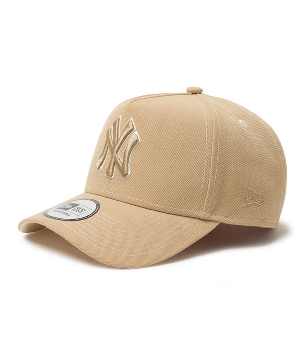 NEW ERA ニューエラ キャップ ロゴ 帽子 9FORTY A-Frame Pancakes ニューヨーク・ヤンキース タン 14388665