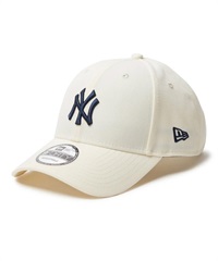 NEW ERA ニューエラ キャップ 帽子 9FORTY MLB Woven Label ニューヨーク・ヤンキース クロームホワイト 14388676