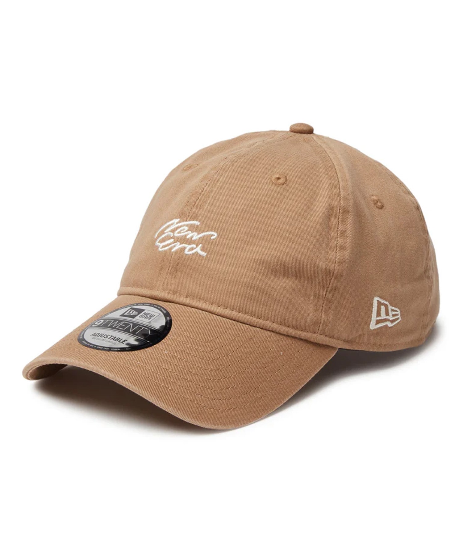 NEW ERA ニューエラ キャップ 帽子 9TWENTY Handwritten Logo カーキ