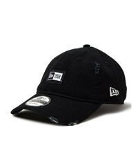 NEW ERA ニューエラ キャップ フリーサイズ 帽子 ロゴ 9TWENTY WASHED DUCK BOX LOGO WP BLK 14388756