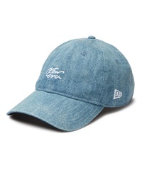 NEW ERA ニューエラ キャップ 帽子 9TWENTY Denim Handwritten Logo ウォッシュドデニム 14388797
