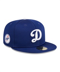 NEW ERA ニューエラ キャップ 帽子 59FIFTY 2025 MLB Batting Practice ロサンゼルス・ドジャース ホーム ブルー 14459838(MULTI-7　1/4)