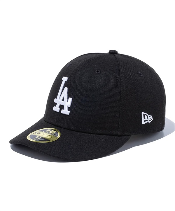NEW ERA ニューエラ キャップ 帽子 LP 59FIFTY ロサンゼルス・ドジャース ブラック × ホワイト 14524648