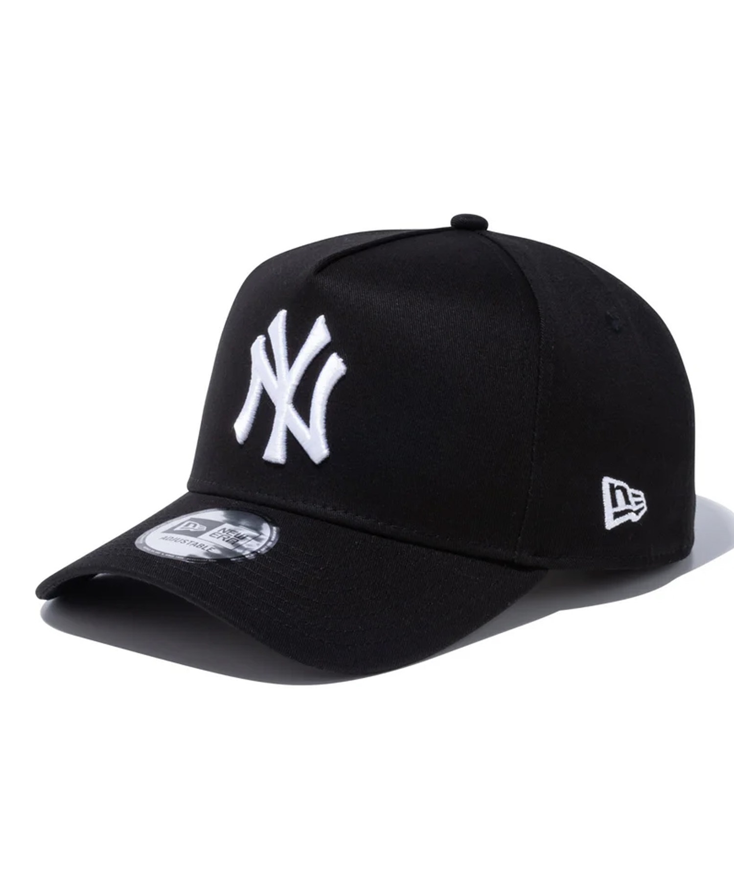 NEW ERA ニューエラ キャップ 帽子 9FORTY A-Frame ニューヨーク・ヤンキース ブラック × ホワイト 14525036(WHT-FREE)