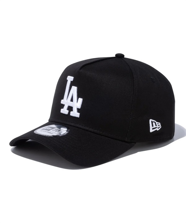 NEW ERA ニューエラ キャップ 帽子 9FORTY A-Frame ロサンゼルス・ドジャース ブラック × ホワイト 14525038