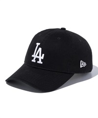NEW ERA ニューエラ キャップ 帽子 9TWENTY ロサンゼルス・ドジャース ウォッシュドコットン ブラック × ホワイト 14525137