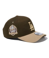 NEW ERA ニューエラ キャップ 帽子 9FORTY A-Frame Iced Latte ロサンゼルス・ドジャース ウォルナット キャメルバイザー 14720912