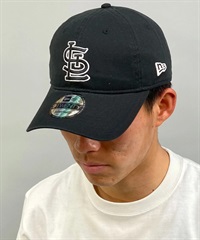 NEW ERA ニューエラ キャップ 帽子 9TWENTY セントルイス・カージナルス ブラック×ホワイト 14720929 ムラサキスポーツ限定(BLK-ML)