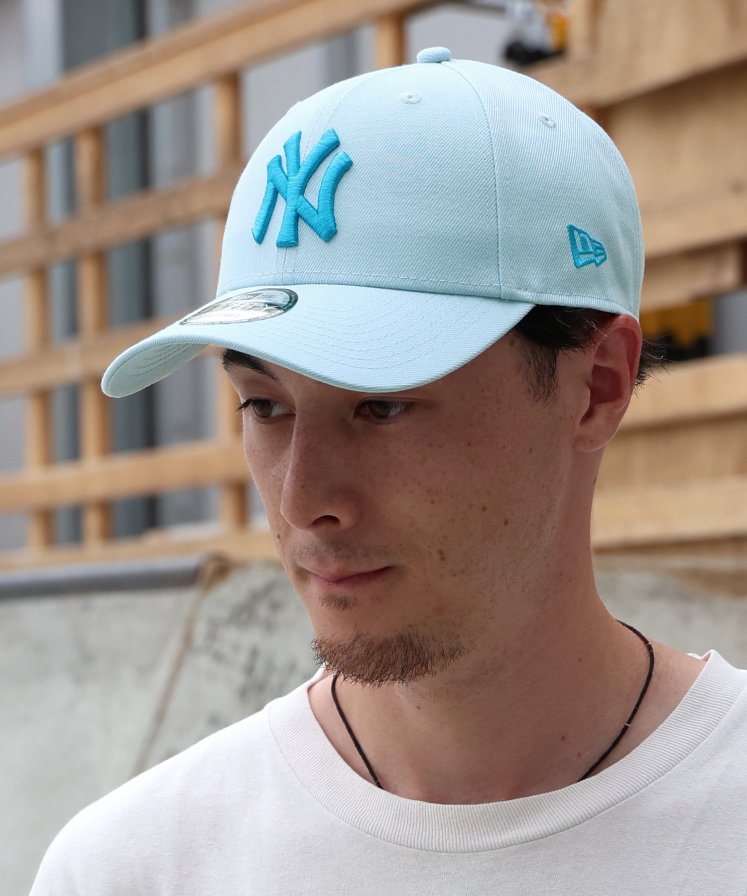 ニューエラ 9Forty ヤンキースデニムシリーズ ライトブルー NEW ERA ニューエラ キャップ 帽子 9FORTY ニューヨーク