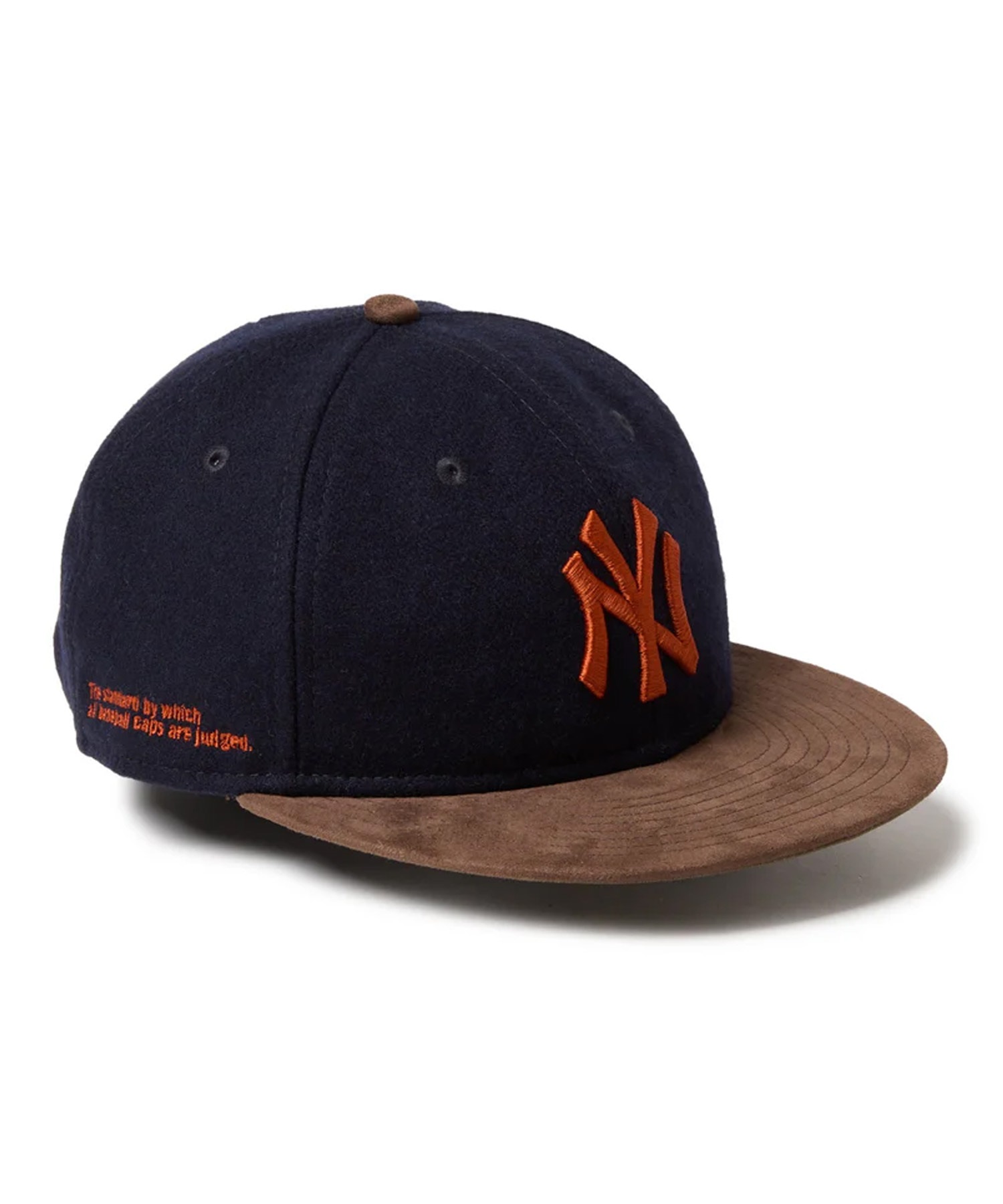 NEW ERA ニューエラ キャップ 帽子 RC 9FIFTY ニューヨーク・ヤンキース ネイビー ブラウンスウェードバイザー 14667631(MULTI-FREE)