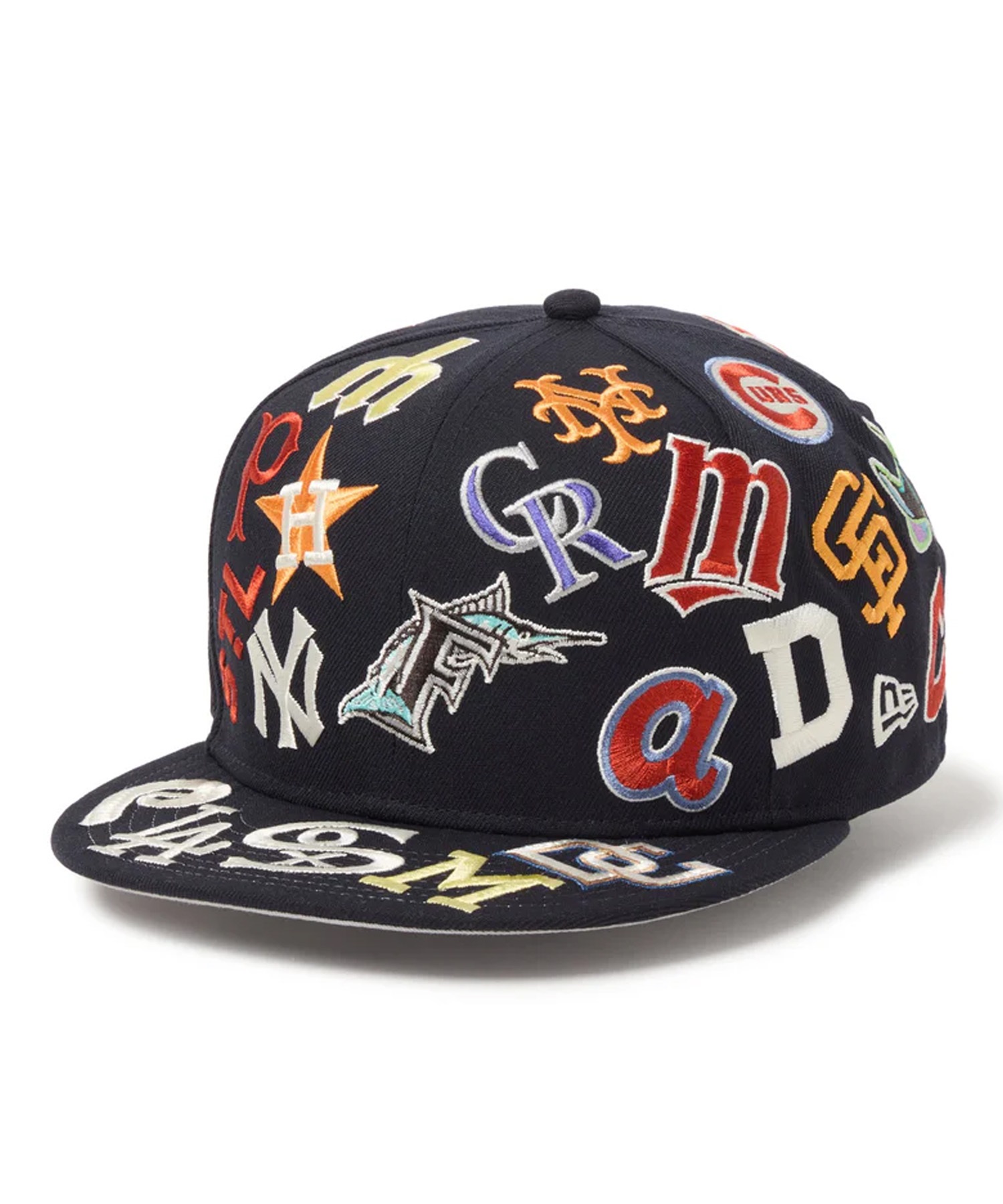 NEW ERA ニューエラ キャップ 帽子 9FIFTY Team Logo Allover MLB