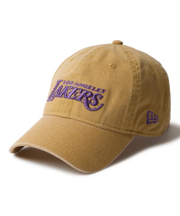 NEW ERA ニューエラ キャップ 帽子 9TWENTY Los Angeles Pack イタリアンウォッシュ ロサンゼルス・レイカーズ イエロー 14668039