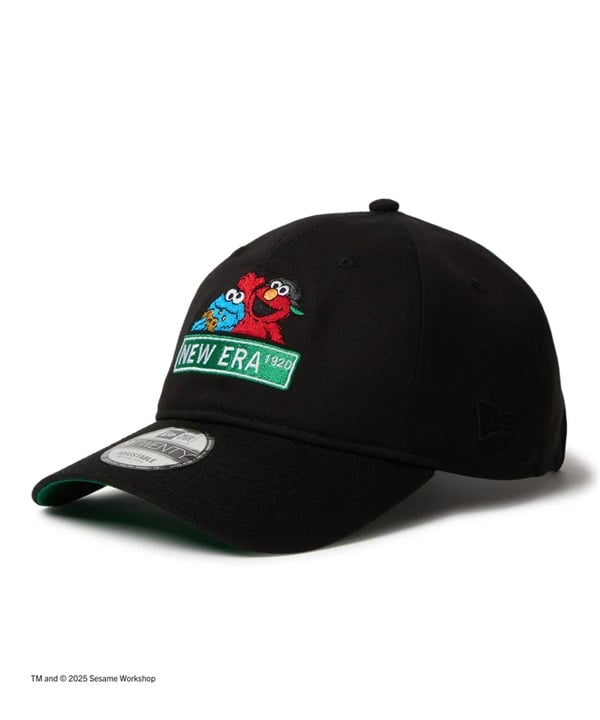 NEW ERA ニューエラ キャップ 帽子 9TWENTY SESAME STREET セサミストリート NEW ERA ブラック 14682612