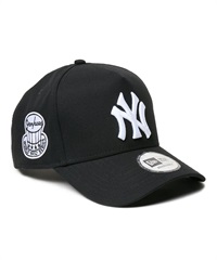 NEW ERA ニューエラ キャップ 帽子 9FORTY A-Frame MLB Black & White ニューヨーク・ヤンキース クーパーズタウン ブラック 14307496(BLK-ONE)