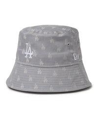 NEW ERA ニューエラ ハット バケハ バケットハット ロゴ バケット01 セーラーブリム MLB Jacquard LOSDOD GRY SWHI 14388491