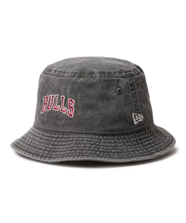 NEW ERA ニューエラ ハット バケハ バケットハット ロゴ BUCKET01 NBA ACID WASH CHIBUL BLK 14388511