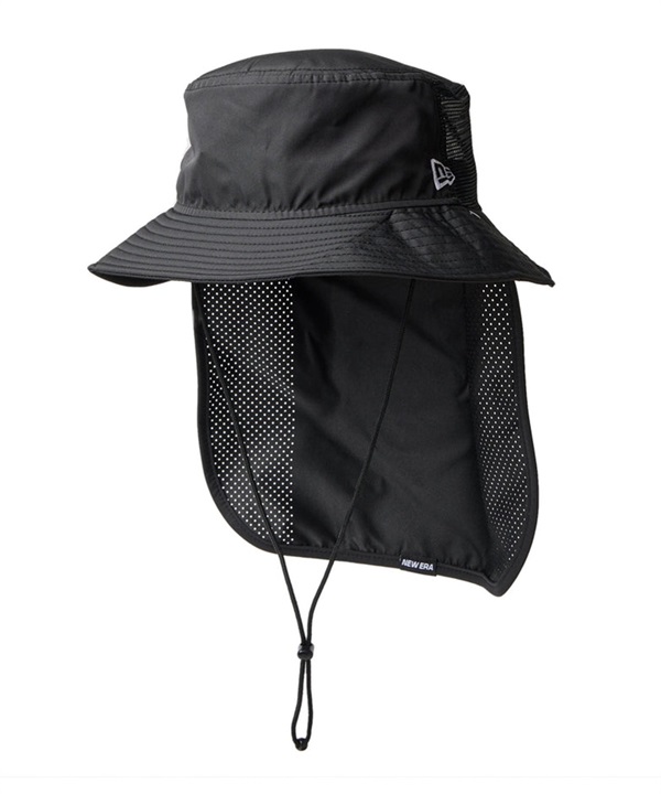 NEW ERA ニューエラ ハット アウトドア サファリハット UVカット OD ADVLTTR SUNSHADE UT SURF BLK 14392193